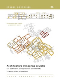 Picture of Architecture minoenne à Malia. Les bâtiments principaux du Quartier Mu (A.B.D.E) (Minoen Moyen II)