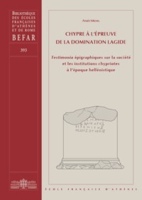 Picture of Chypre à l'épreuve de la domination lagide