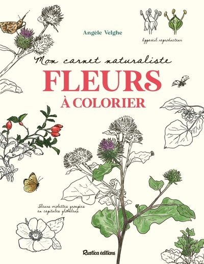 Picture of Mon carnet naturaliste Fleurs à colorier