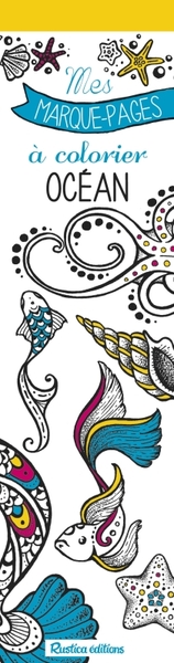 Picture of Mes marque-pages à colorier Océan