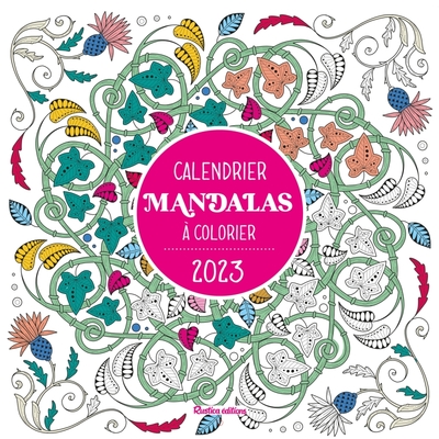 Picture of Calendrier mandalas à colorier 2023