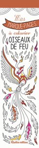 Picture of Mes marque-pages à colorier : Oiseaux de feu