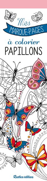 Picture of Mes marque-pages à colorier : Papillons