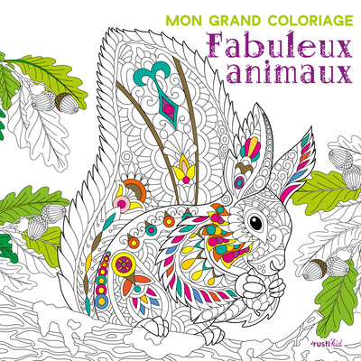 Image de Mon grand coloriage - Fabuleux animaux