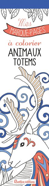 Picture of Mes marque-pages à colorier : Animaux totems
