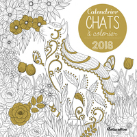Picture of Calendrier chats à colorier 2018
