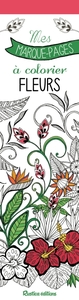 Picture of Mes marque-pages à colorier : Fleurs