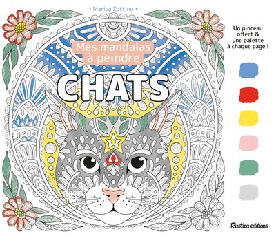 Picture of Mandalas à peindre : chats