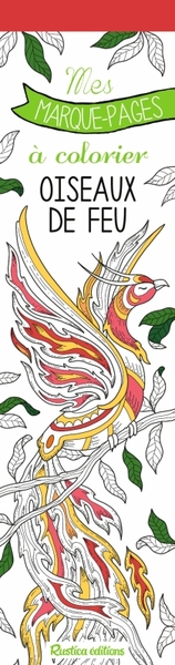 Picture of Mes marque-pages à colorier : oiseaux de feu
