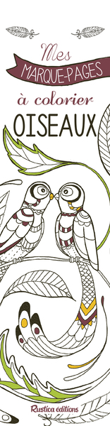 Picture of Mes marque-pages à colorier : oiseaux