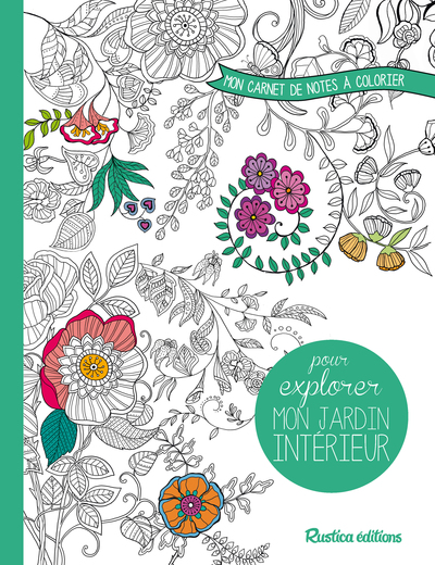 Picture of Mon carnet de notes à colorier pour explorer mon jardin intérieur