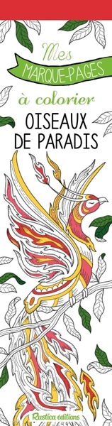Picture of Mes marque-pages à colorier : Oiseaux de paradis