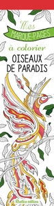 Picture of Mes marque-pages à colorier : Oiseaux de paradis