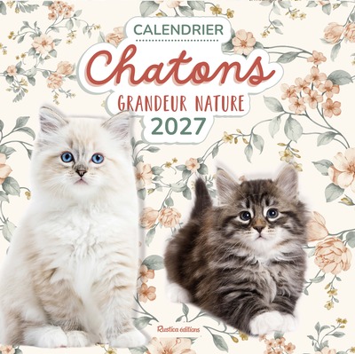 Picture of Calendrier Chatons grandeur nature 2027