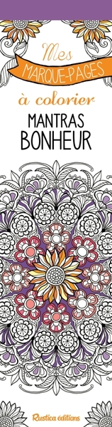 Picture of Mes marque-pages à colorier : mantras bonheur