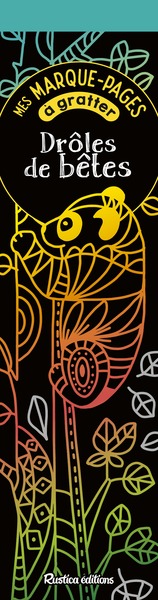 Picture of Mes marque-pages à gratter : Drôles de bêtes
