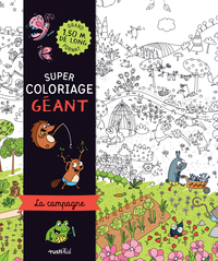 Picture of Super coloriage géant : la campagne