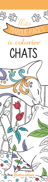 Picture of Mes marque-pages à colorier : chats