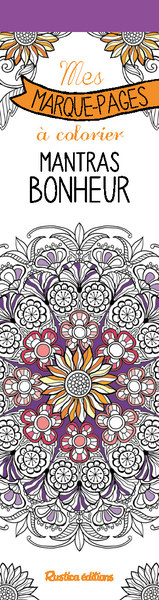 Picture of Mes marque-pages à colorier : Mantras bonheurs