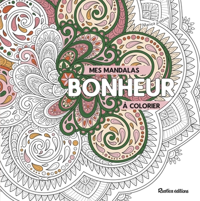 Image de Mes mandalas bonheur à colorier
