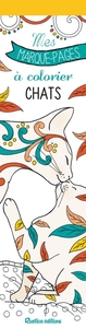 Picture of Mes marque-pages à colorier : Chats