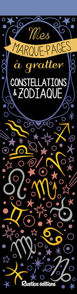 Picture of Mes marque-pages à gratter : constellations et zodiaque