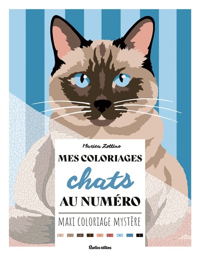 Image de Mes coloriages chats au numéro