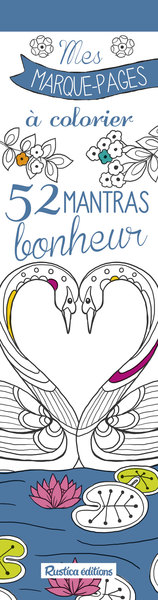 Picture of Mes marque-pages à colorier : 52 mantras bonheur