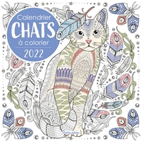 Picture of Calendrier chats à colorier 2022