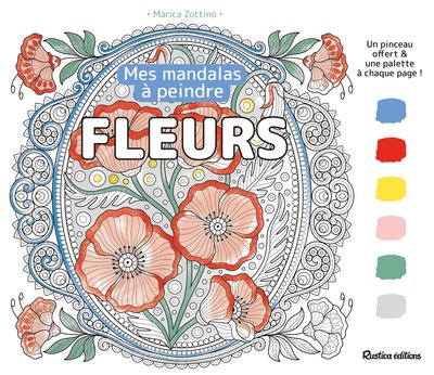 Picture of Mandalas à peindre : fleurs