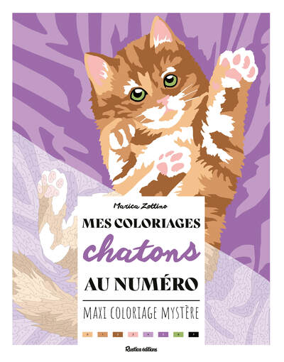 Picture of Mes coloriages au numéro - Chatons