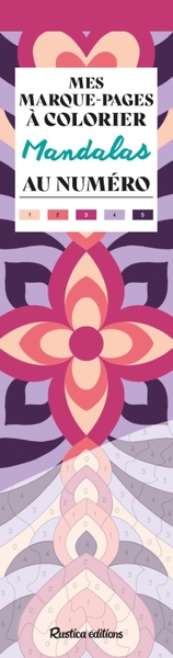 Image de Mes marque-pages à colorier au numéro - Mandalas