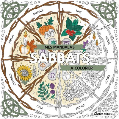 Image de Mes mandalas Sabbats à colorier