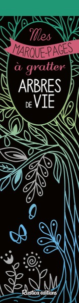 Picture of Mes marque-pages à gratter : Arbres de vie