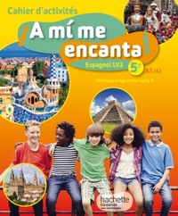 Picture of A mi me encanta espagnol cycle 4 / 5e LV2 - Cahier d'activités - éd. 2016