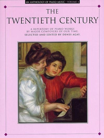 Picture of ANTHOLOGY OF PIANO MUSIC: THE TWENTIETH CENTURY