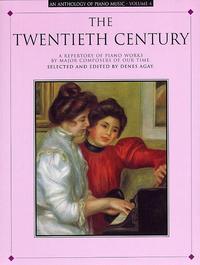 Picture of ANTHOLOGY OF PIANO MUSIC: THE TWENTIETH CENTURY