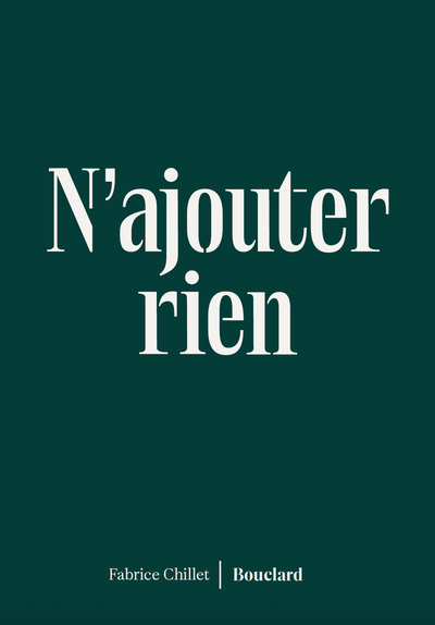 Picture of N'ajouter rien