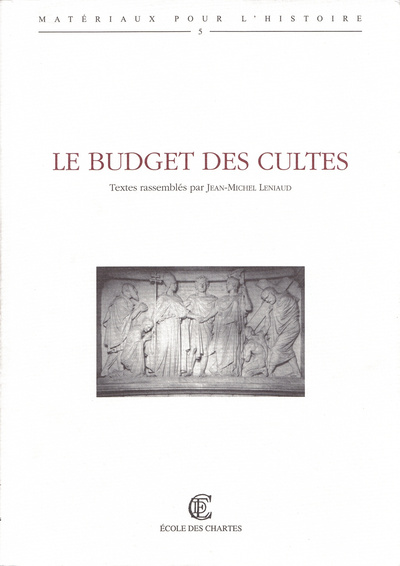 Picture of Le budget des cultes