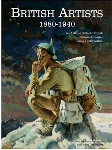 Picture of Dictionary of British Artists 1880-1940 /anglais