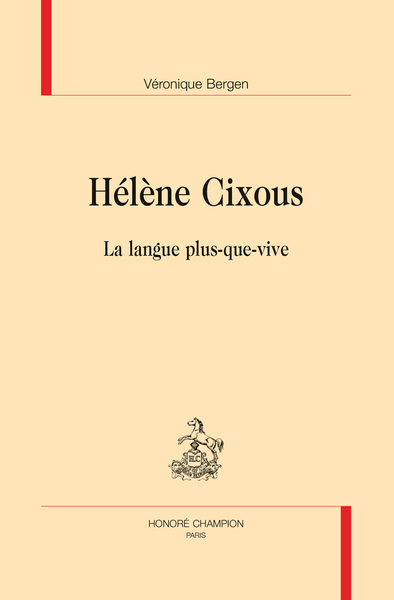 Picture of Hélène Cixous - la langue plus-que-vive