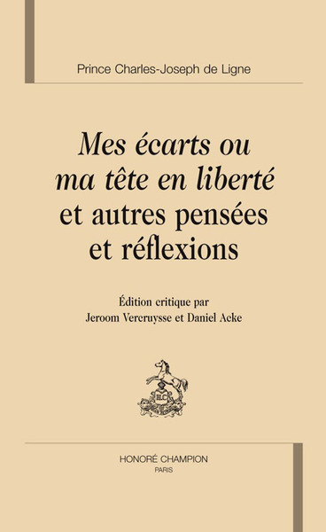 Image de Mes écarts ou Ma tête en liberté, et autres pensées et réflexions