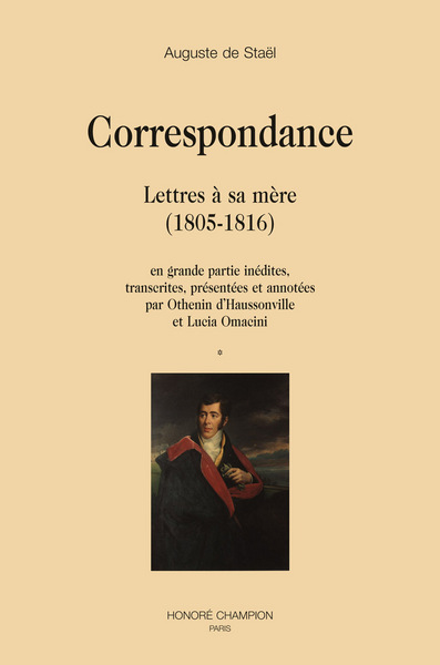 Picture of Correspondance - lettres à sa mère, 1805-1816, en 2 volumes.