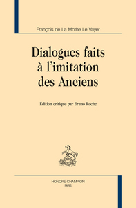 Picture of Dialogues faits à l'imitation des anciens