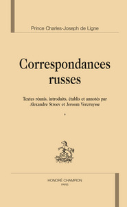 Picture of Correspondances russes. 2 vol.