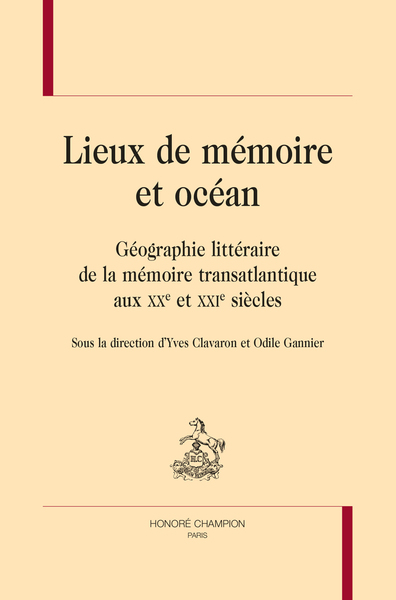 Image de LIEUX DE MÉMOIRE ET OCÉAN
