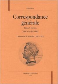 Picture of Correspondance générale T6 : 1837-1842