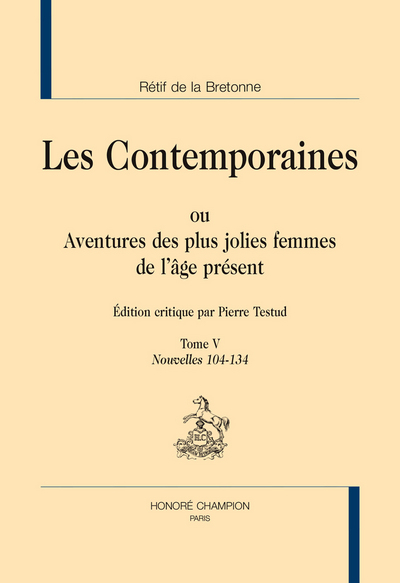 Picture of Les contemporaines T5 : Nouvelles 104-134
