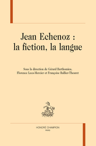 Image de Jean Echenoz