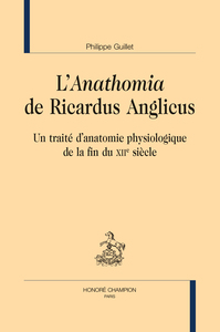 Picture of L'"Anathomia" de Ricardus Anglicus